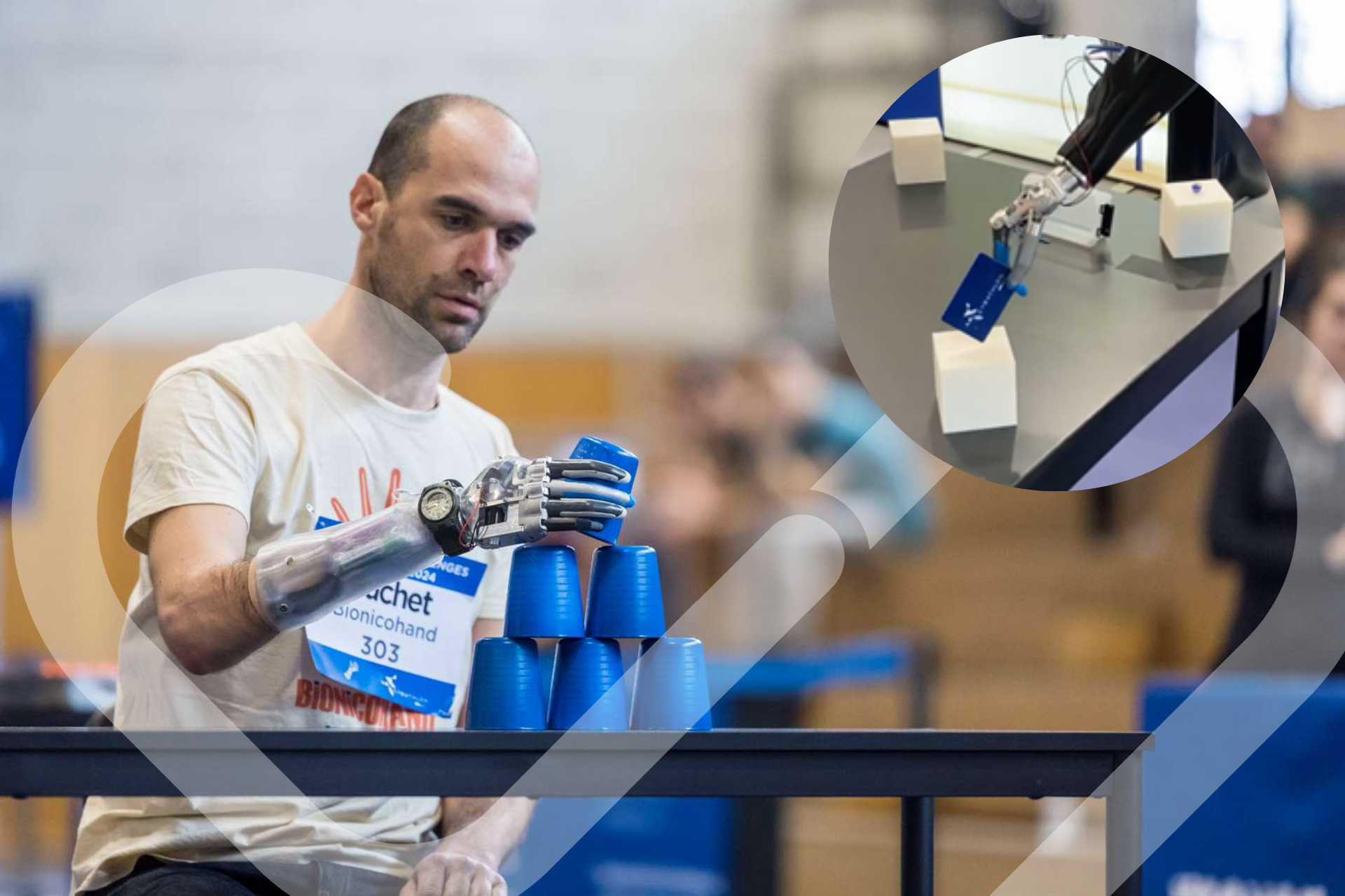 Linxens unterstützt das Bionicohand-Team beim Cybathlon 2024